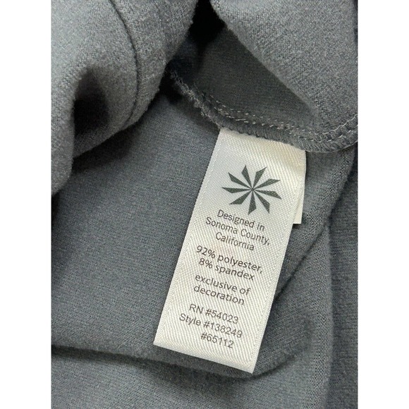 Athleta Hoodie XS Womens Grey Pullover Plush Tech Running Athletic - Picture 5 of 5